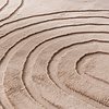 Tapis doux à poils longs - Carvy Arches Taupe - thumbnail 3