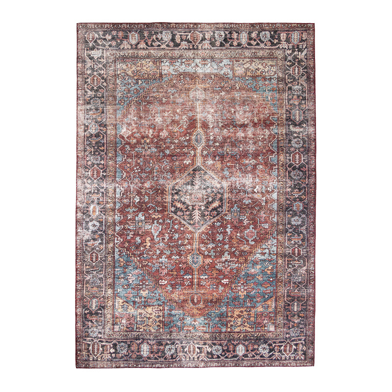 Tapis vintage - Lugan Bordeaux - sfeer