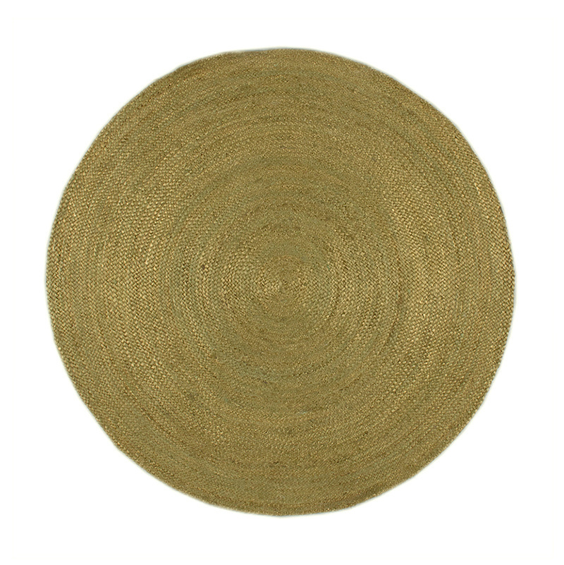 Tapis en jute - Fair Rond Vert - sfeer