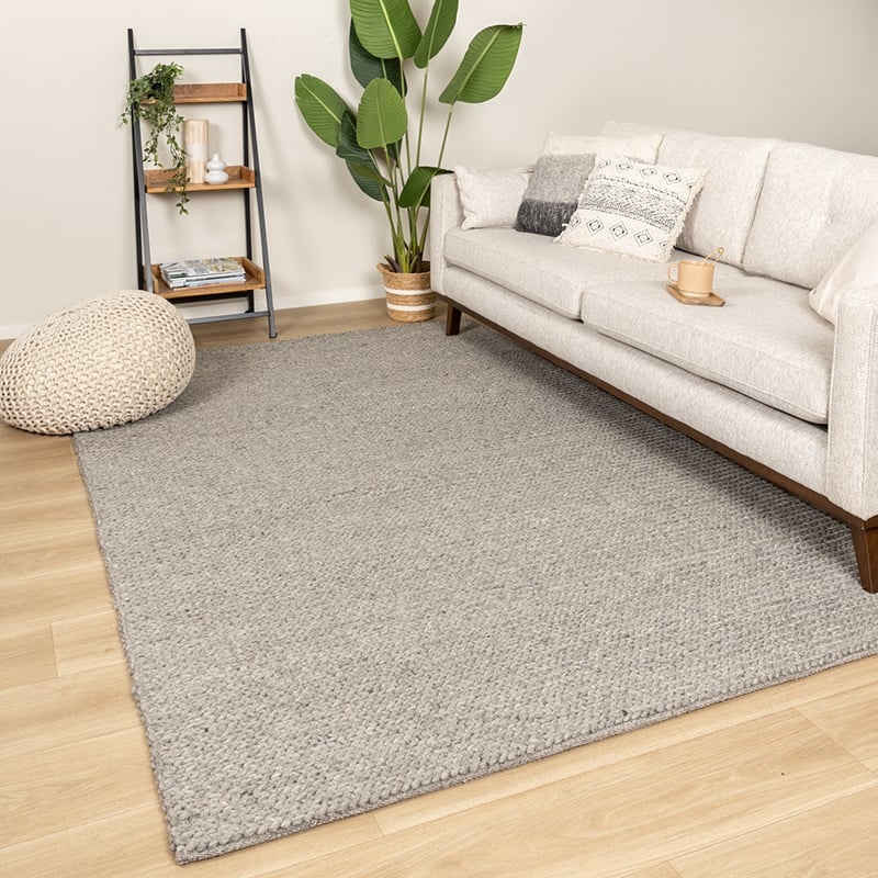Tapis en laine - Twist Gris