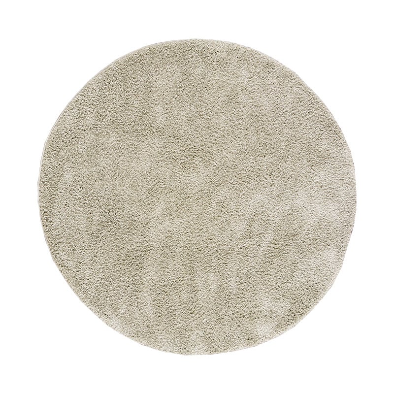 Tapis rond à poils longs - Lofty Menthe - sfeer