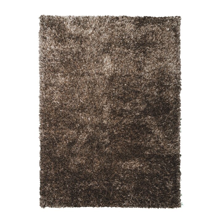 Tapis shaggy rond - Grace Gris