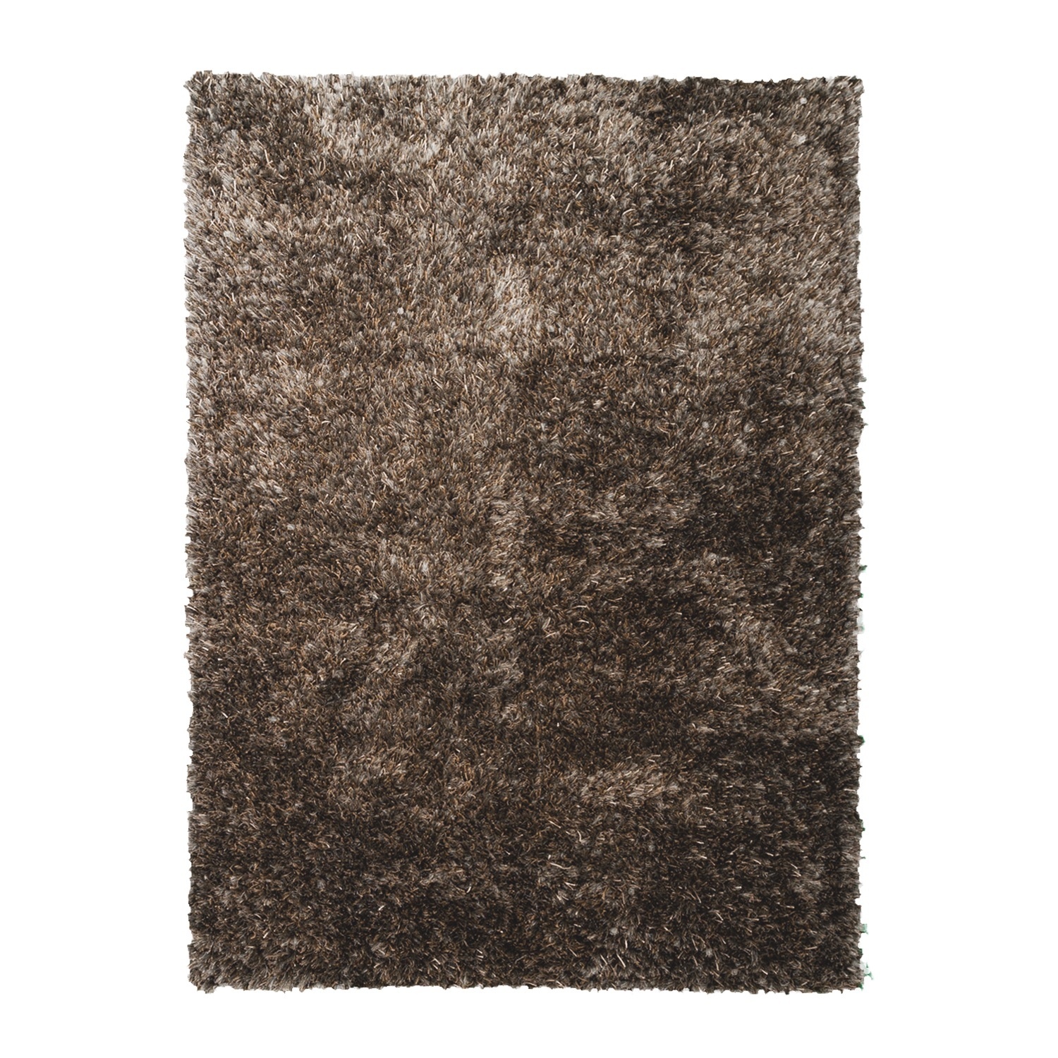 Tapis shaggy rond - Grace Gris - sfeer