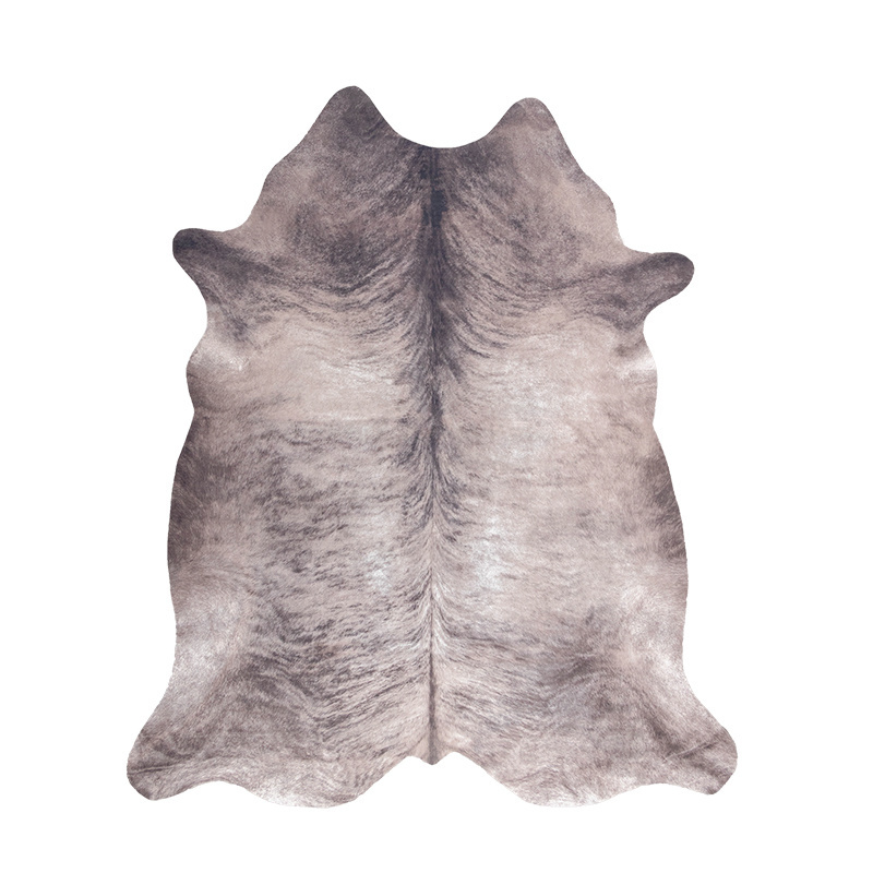 Tapis Peau de vache - Bovine Gris Marron - sfeer