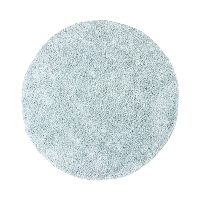 Tapis rond à poils longs - Lofty Bleu Clair - sfeer