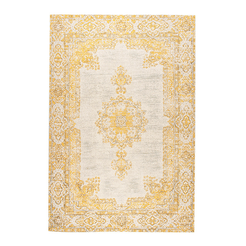 Tapis vintage - Dreams Jaune Ocre - sfeer