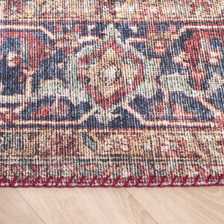 Tapis vintage - Lugan Rouge