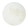 Tapis rond à poils longs - Comfy Supreme Blanc - thumbnail 1