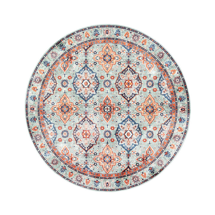 Tapis vintage rond - Imagine Oriental Vert