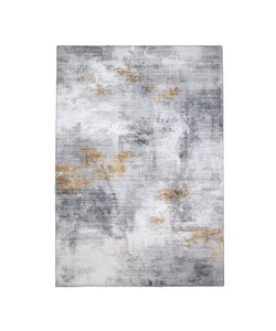Tapis moderne - Strong Gris/Jaune