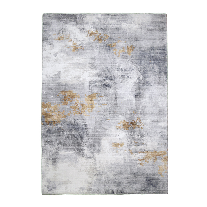 Tapis moderne - Strong Gris/Jaune - sfeer