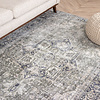 Tapis vintage - Lugan Vert/Gris - thumbnail 2