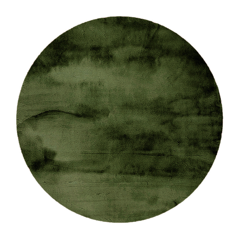 Tapis rond à poils longs - Comfy Supreme Vert - sfeer