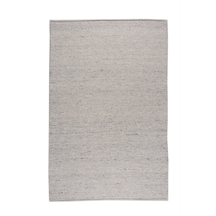 Tapis en laine - Wise Gris/Blanc
