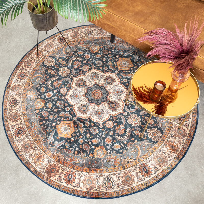 Tapis vintage rond - Imagine Medaillon Rustique