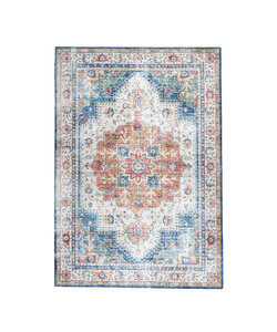 Tapis vintage - Azara Bleu Clair