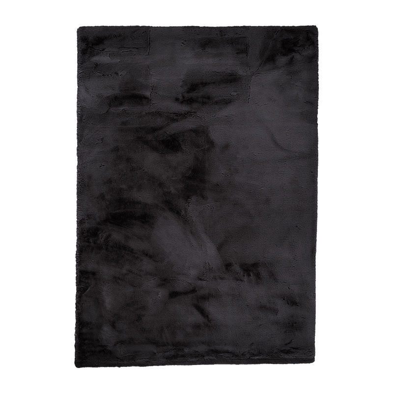 Tapis doux à poils longs - Comfy Supreme Noir - sfeer