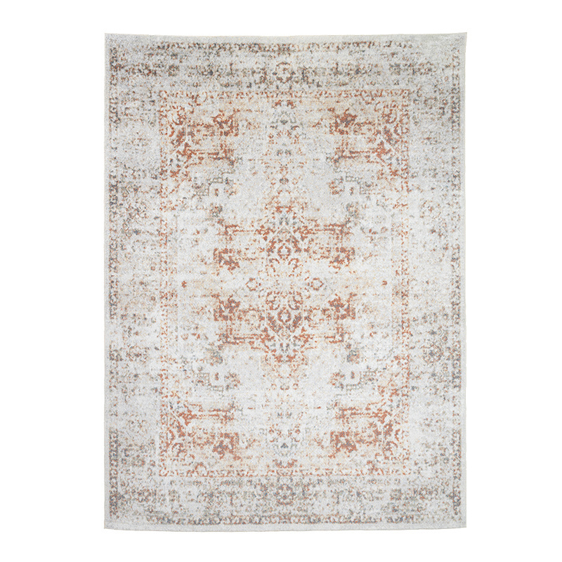Tapis lavable - Nova Medaillon Gris Clair - sfeer