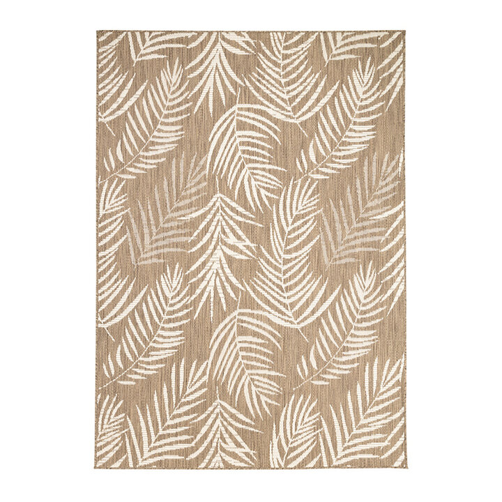 Tapis d'extérieur - Malta Leaves Naturel