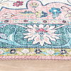 Tapis vintage - Lily Oriental Bleu/Rose - thumbnail 4