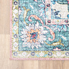 Tapis vintage - Lily Oriental Bleu/Rose - thumbnail 5