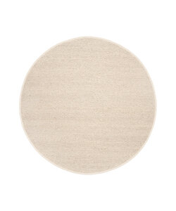 Tapis rond en laine - Twist Beige