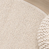 Tapis rond en laine - Twist Beige - thumbnail 2