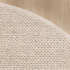Tapis rond en laine - Twist Beige - thumbnail 3