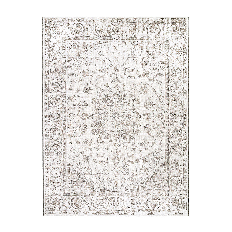 Tapis ovale à poils longs - Victoria Oriental Gris - sfeer