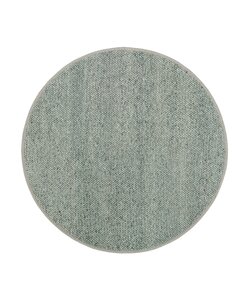 Tapis rond en laine - Twist Vert