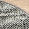 Tapis rond en laine - Twist Vert - thumbnail 3