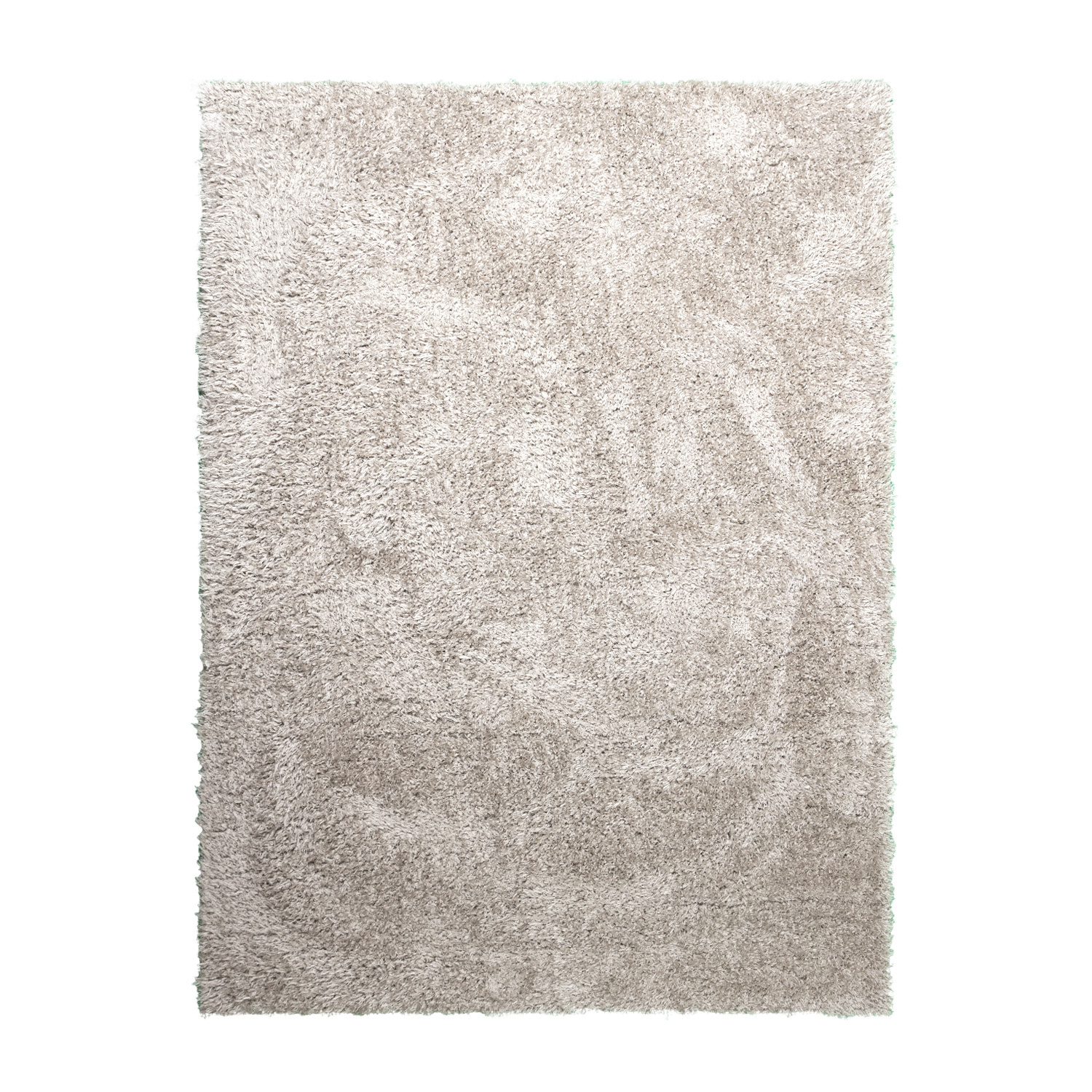 Tapis shaggy rond - Blaze Beige/Gris - sfeer