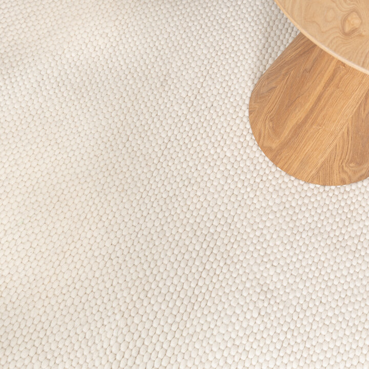 Tapis en laine - Feline Blanc