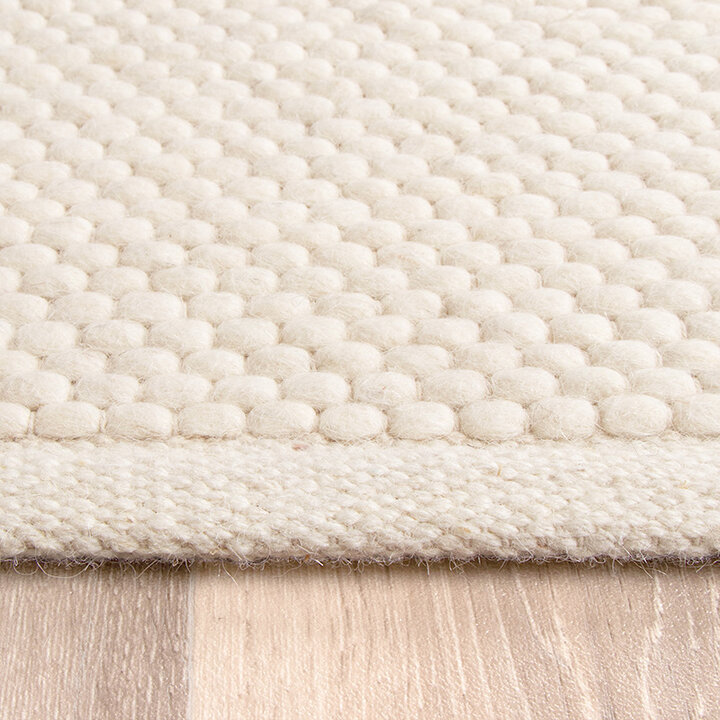 Tapis en laine - Feline Blanc