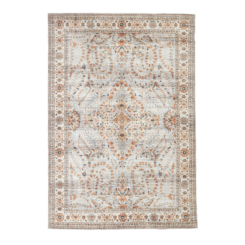 Tapis d'Extérieur Vintage - Santo Flora Gris Clair - sfeer