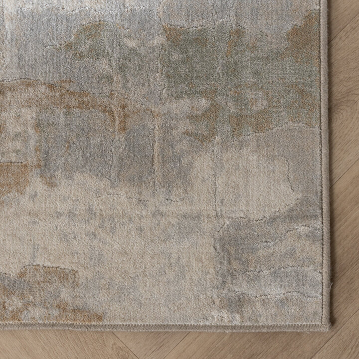 Tapis d'extérieur et intérieur - Marnix Grunge Crème/Taupe