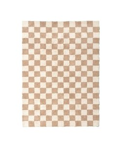 Tapis en coton - Gambit Beige/Blanc