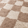 Tapis en coton - Gambit Beige/Blanc - thumbnail 4