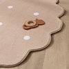 Tapis rond en jute pour l'extérieur - Cloudy Stippen Beige - thumbnail 6