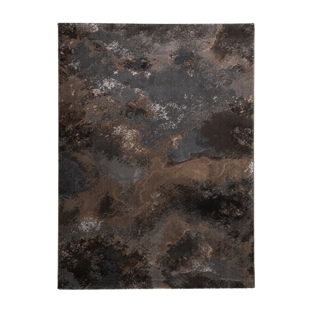 Tapis d'extérieur Kelim - Raphael Marron Foncé - sfeer