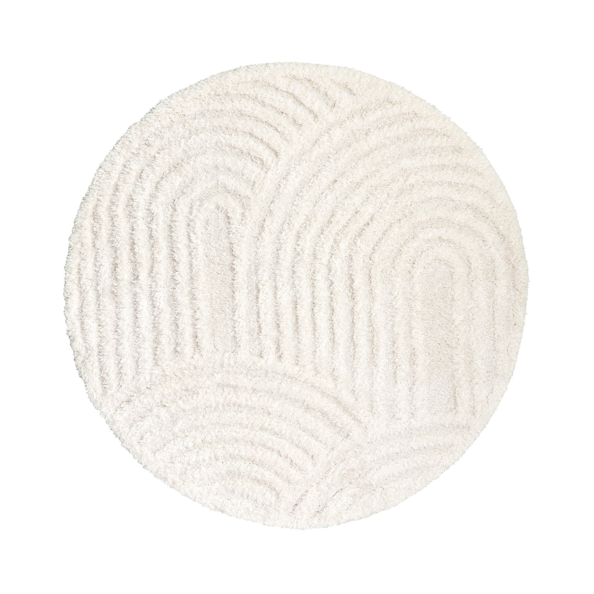 Tapis marbré - Lova Arches Crème - sfeer