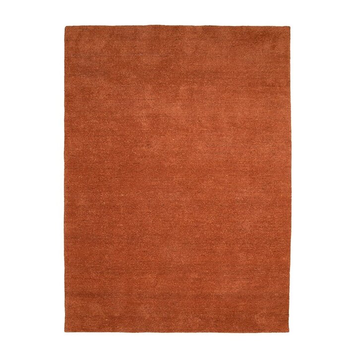 Tapis rond berbère - Aicha Terracotta