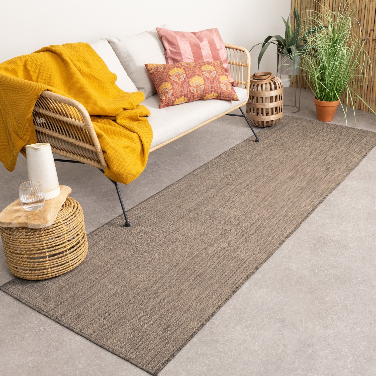 Tapis japonais - Malta Melange Naturel