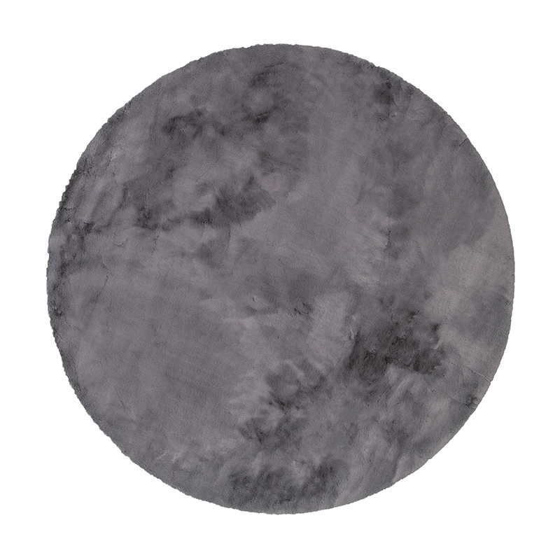Tapis rond à poils longs - Comfy Supreme Anthracite - sfeer