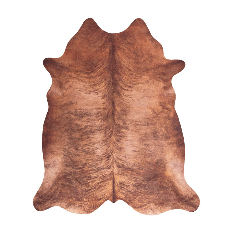 Tapis Peau de vache - Bovine Marron - sfeer