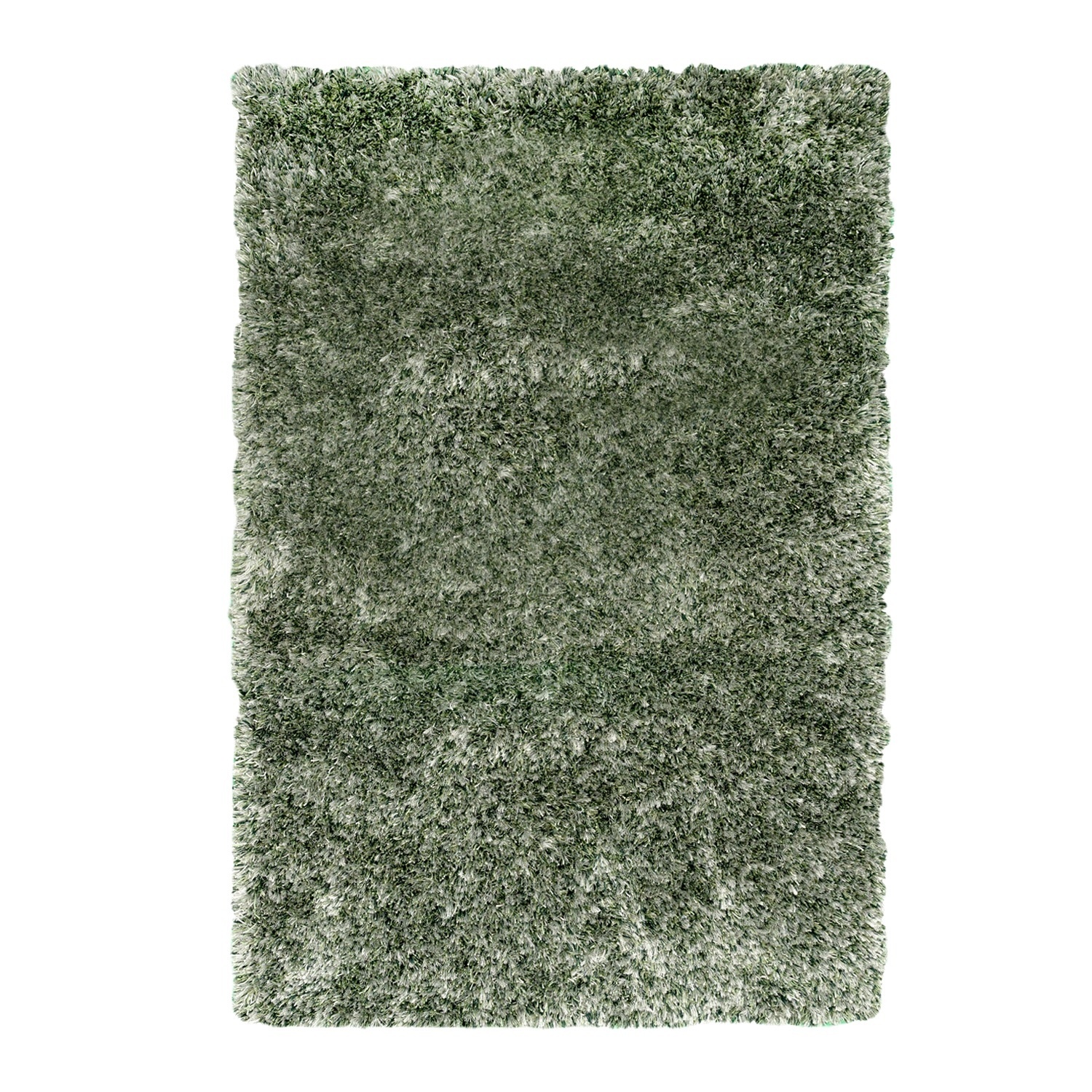 Tapis shaggy rond - Grace Vert - sfeer