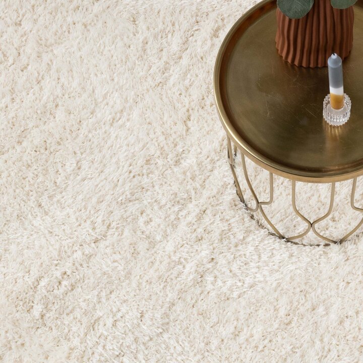 Tapis rond pour enfants - Blaze Blanc