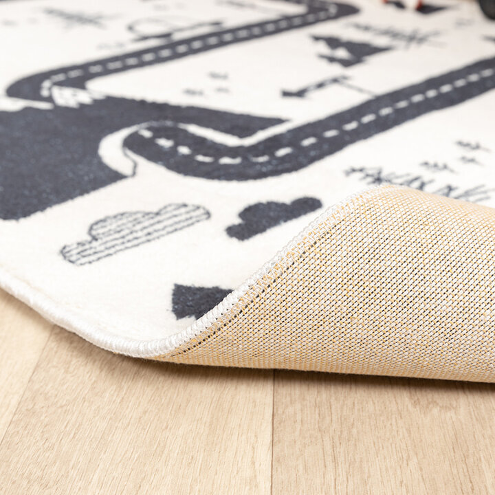 Tapis de Couloir vintage - Dex Trail Noir