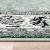 Tapis vintage rond - Wonder Vert/Noir - thumbnail 6