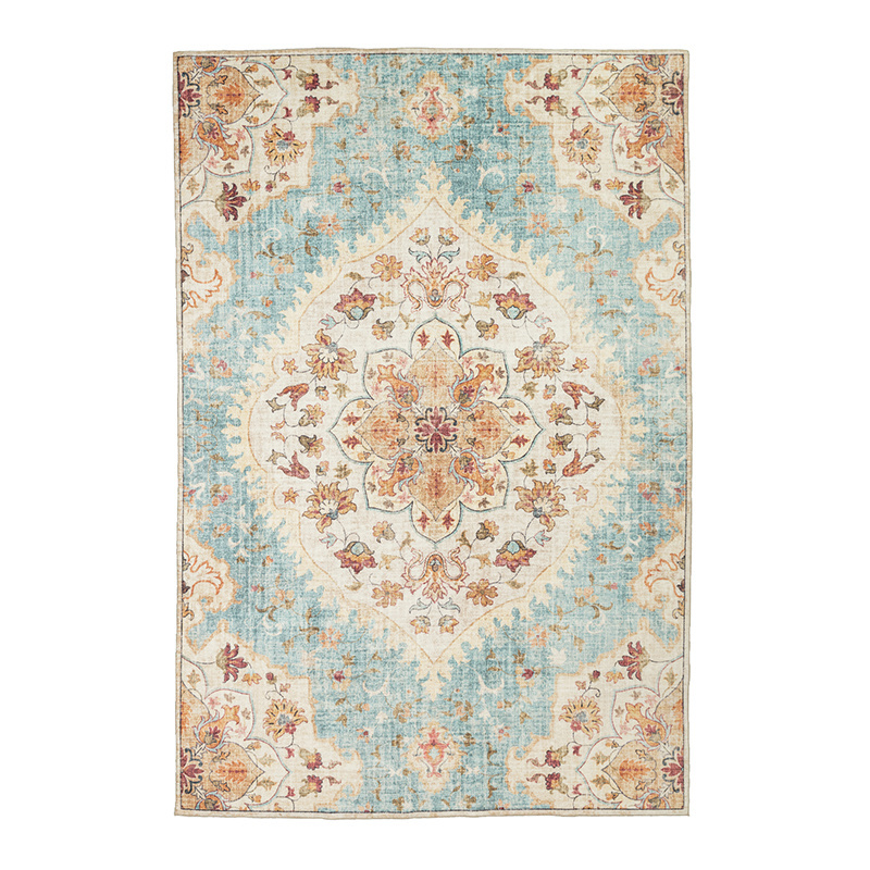 Tapis d'Extérieur Vintage - Santo Mandala Bleu Clair - sfeer